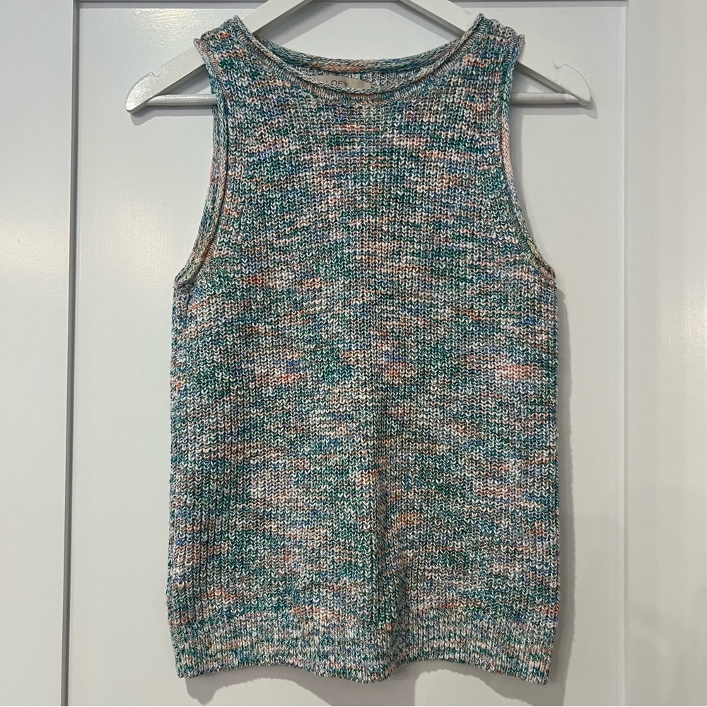 LOFT Multicolor Knit Top